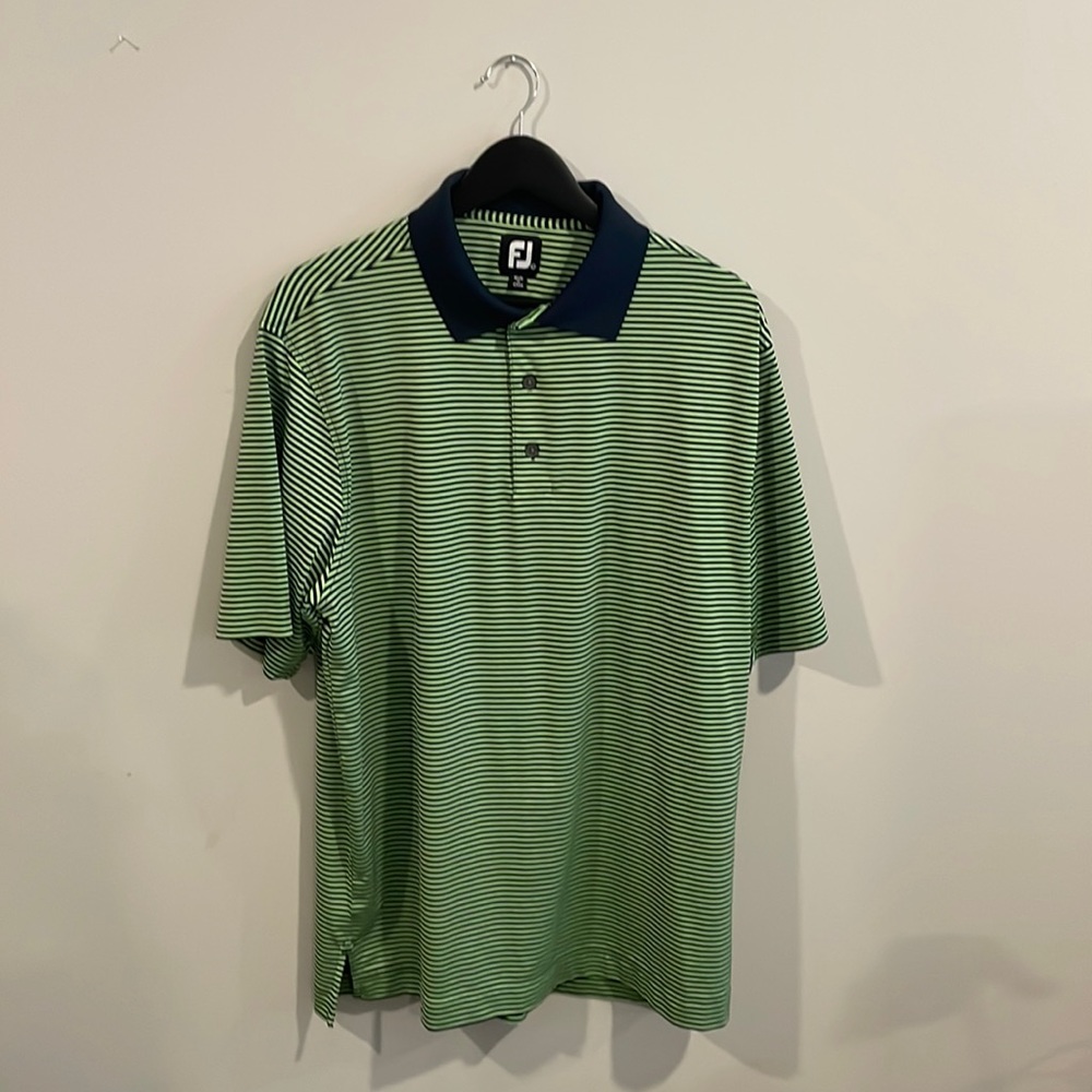 Green FootJoy Golf Polo